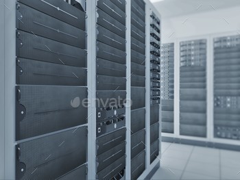 g internet and  hosting company  and data center concept