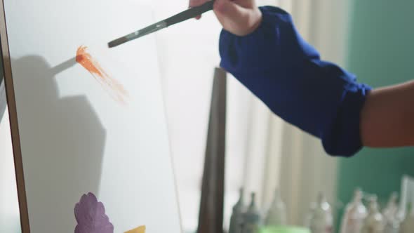 Child Is Painting