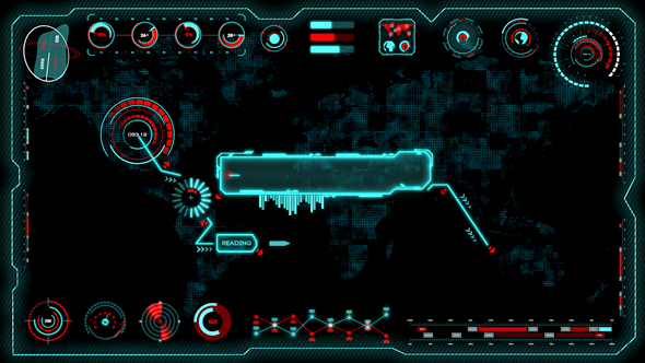 Futuristic Text Interface alt