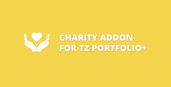 Charity addon for TZ Portfolio+