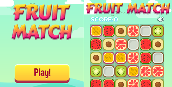 Fruit Match - swobodna gra HTML5