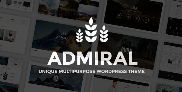 Admiral - Unique Multipurpose WordPress Theme