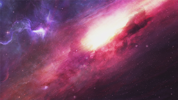 Nebula Galaxy in Space