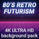 80s Retro Futurism Background Pack 4K - VideoHive Item for Sale