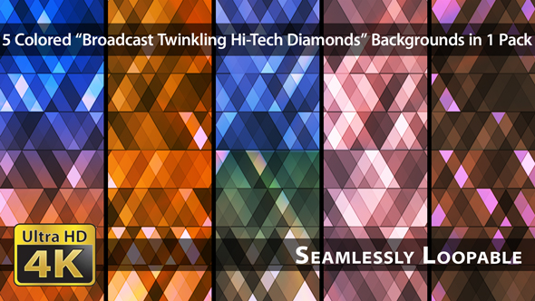 Broadcast Twinkling Hi-Tech Diamonds - Pack 03