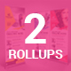 Bundle of 2 Multipurpose Rollup Banners - GraphicRiver Item for Sale