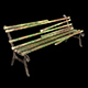 Rusted Bench - 3DOcean Item for Sale