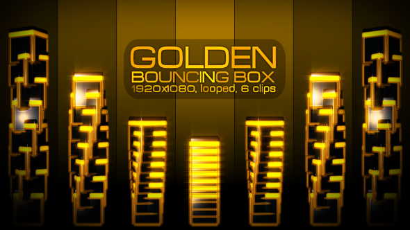 Golden Bouncing Box VJ Kit