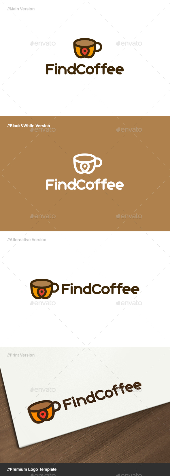 Find Coffee Logo
