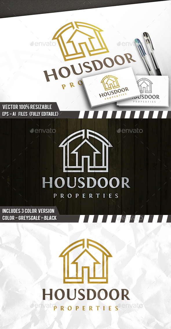 Doors House Logo
