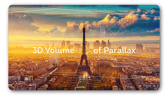 3d Volume Parallax | Cinematic Slideshow alt