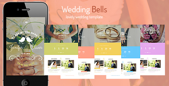 Wedding Bells - Responsive Szablon HTML
