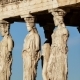 Marble Statues Of Ancient Caryatids In Acropolis Motion - VideoHive Item for Sale