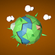 Low Poly Earth 3D Design - 3DOcean Item for Sale
