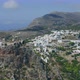 Kythera, Greece. Aerial drone zoom out shot of Chora town - VideoHive Item for Sale