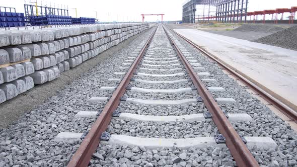 Railroad Track Construction