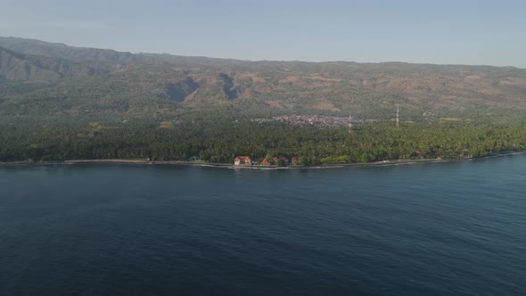 Seascape with Tropical Beach