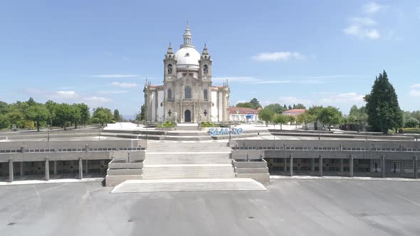 Sanctuary of Sameiro. Braga, Portugal