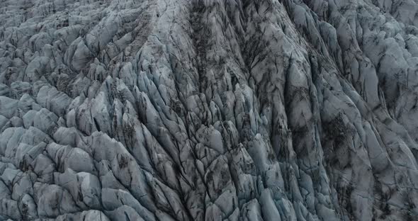 Texture Glacier Lagoon In Iceland