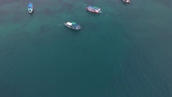 Boats In Sea