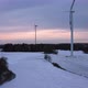 Aerial view of a wind farm in winter. Aerial view of rotating wind turbines. - VideoHive Item for Sale
