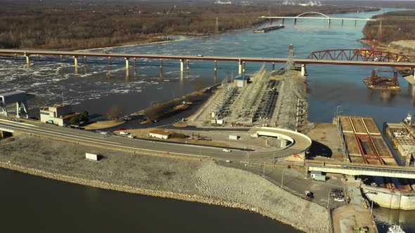 Hydroelectric power dam Kentucky USA