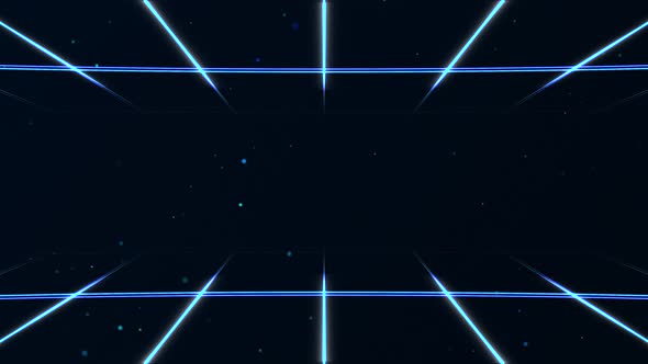 Grid Futuristic Background 4K