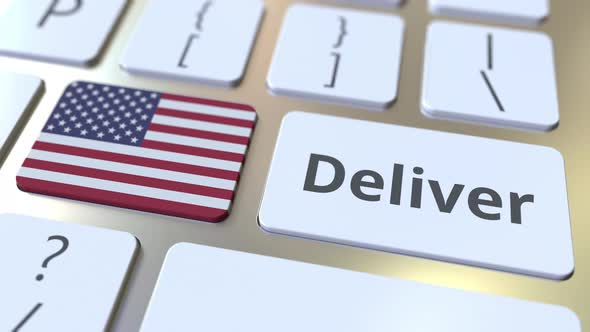 Deliver Text and Flag of the USA on the Computer Keyboard alt