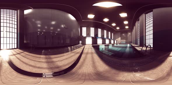 VR360 Empty Sport Swimming Pool alt
