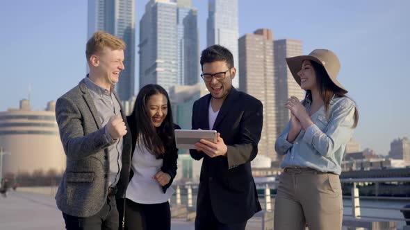 Multi Ethnic Group of Young Diverse People Talking Together