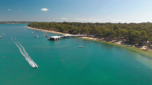 Coochiemudlo Island beach, Brisbane, Queensland, Australia