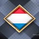 Netherlands Flag Rotating Badge 4K Looping with Transparent Background - VideoHive Item for Sale