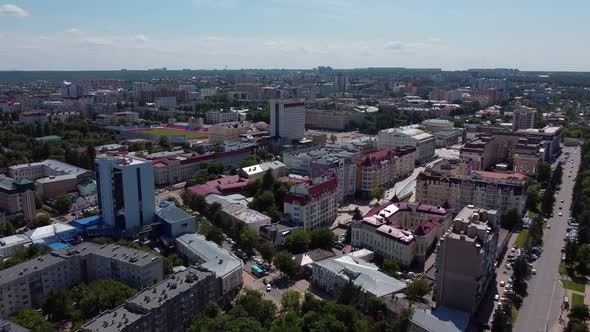 The Center of the Large Provincial City of Stavropol