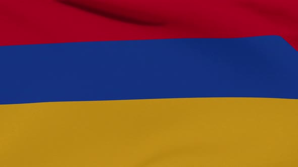 Flag Armenia Patriotism National Freedom Seamless Loop