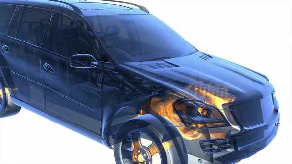 Transparent Car Rotate alt