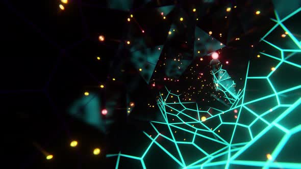 Vj Loop Tunnel Animation