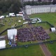 Drone View of a Private Meeting Outside the Queen's Palace in London - VideoHive Item for Sale