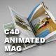 C4d Real Magazine Animation (NO VRAY NEEDED) - 3DOcean Item for Sale