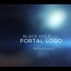 Black Hole Portal Logo - VideoHive Item for Sale