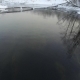 AERIAL: Misty River In Winter - VideoHive Item for Sale
