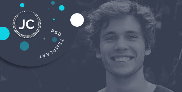 JC - One Page Portfolio PSD Template