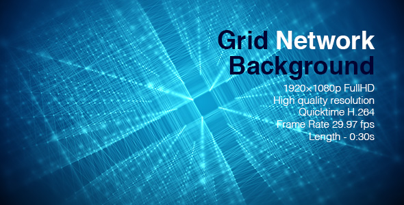 Grid Network Background