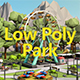Low Poly Amusement Park - 3DOcean Item for Sale