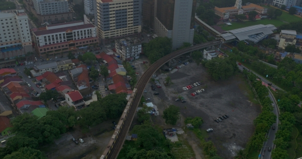 Daytime Panorama Of City Kuala Lumpur, Malaysia