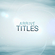 Arrive Titles: Lights and Lines - VideoHive Item for Sale