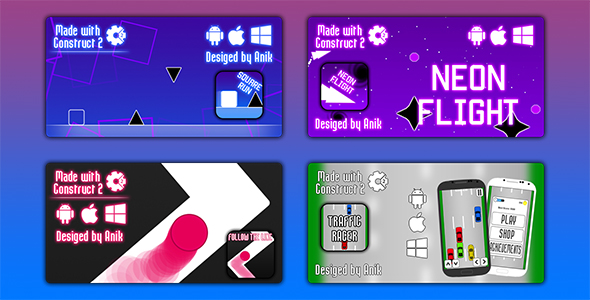 Anik Games Bundle -  4 HTML5 Games (CAPX)