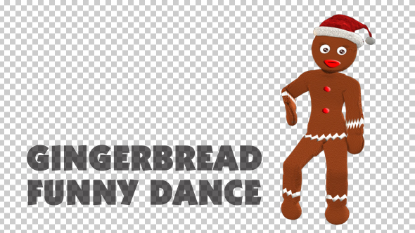 Gingerbread Funny Dance alt