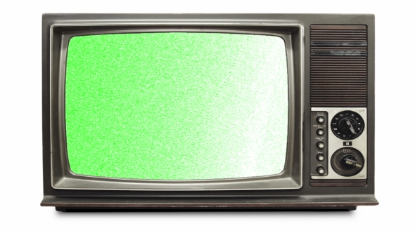 Tv White Noise As Technology Background.