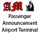 Passenger Announcement in Airport Terminal