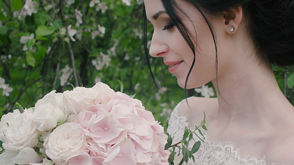 Happy Smiling Bride